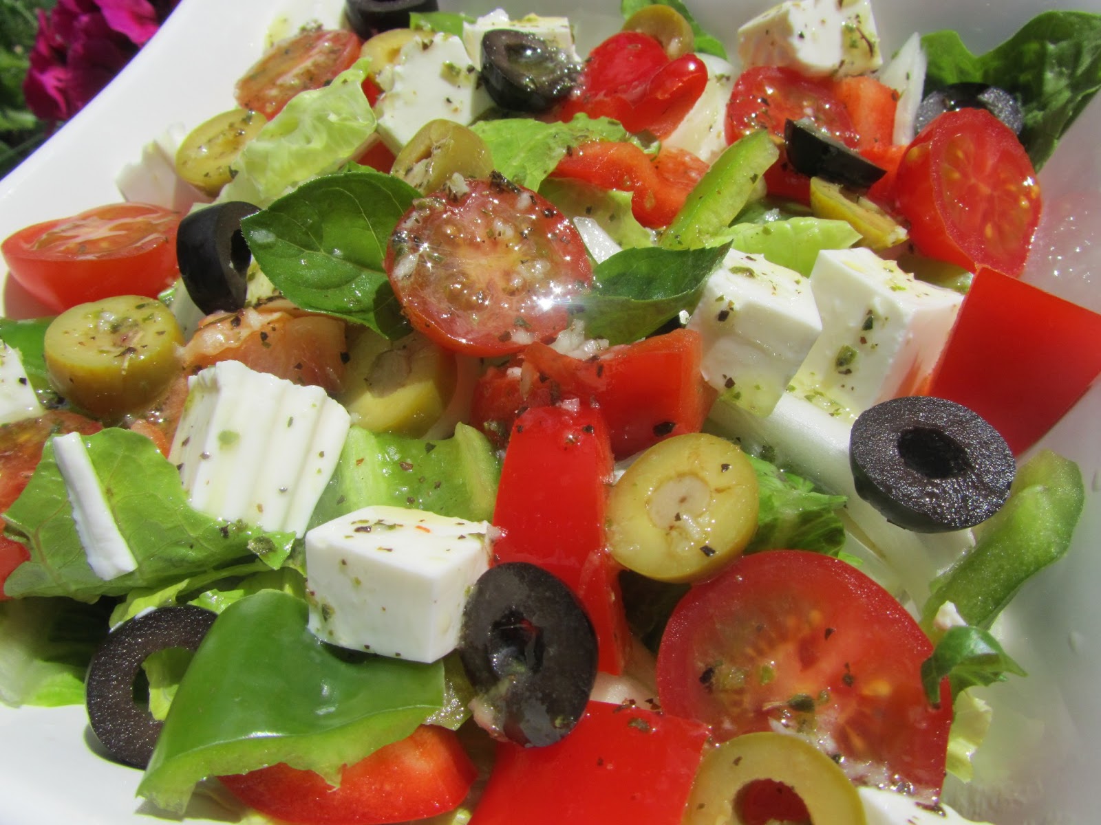 Ensalada griega Tradicional - La Juani de Ana Sevilla