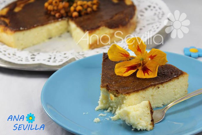 Tarta de queso La Viña Thermomix - Juani de Ana Sevilla, Recetas Thermomix, Olla GM