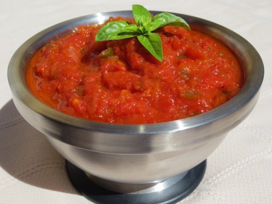 Salsa de tomate casera