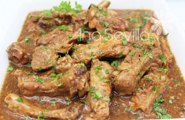 Costillas a la cerveza