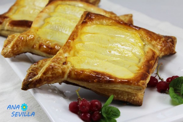 Tartaletas de almendra y manzana Ana Sevilla cocina tradicional.
