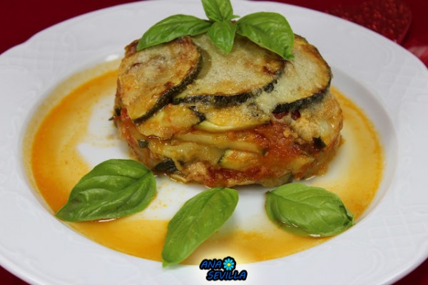 Berenjenas o calabacínes a la parmesana Ana Sevilla Cocina tradicional
